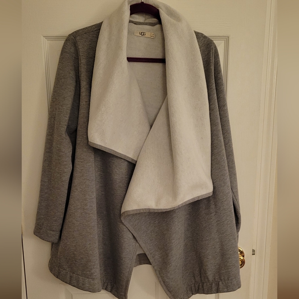 UGG Janni Fleece Blanket Cardigan - Picture 2 of 4